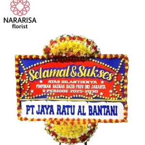 Karangan Bunga papan Selamat PS - 16