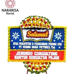 Karangan Bunga papan Selamat PS - 19