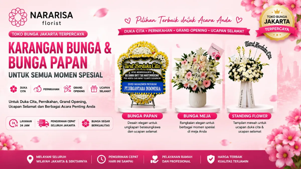 Bunga Papan Ucapan Selamat
