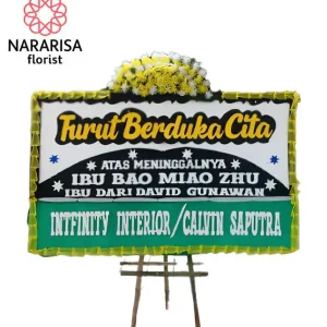Karangan Bunga Papan Duka Cita DC - 03