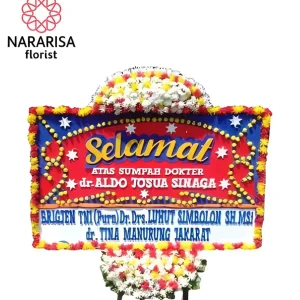 Karangan Bunga Papan Selamat PS - 04