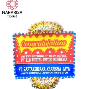 Karangan Bunga papan Selamat PS - 11