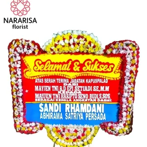 Karangan Bunga papan Selamat PS - 08