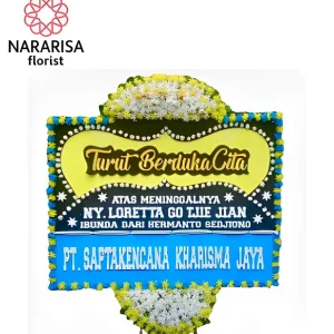 Karangan Bunga Papan Duka Cita DC - 08
