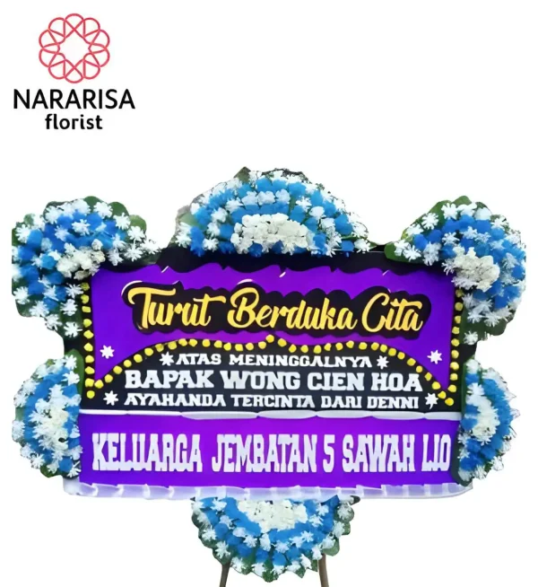 Karangan Bunga Papan Duka Cita DC - 10