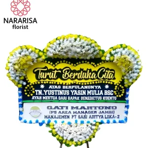 Karangan Bunga Papan Duka Cita DC - 12