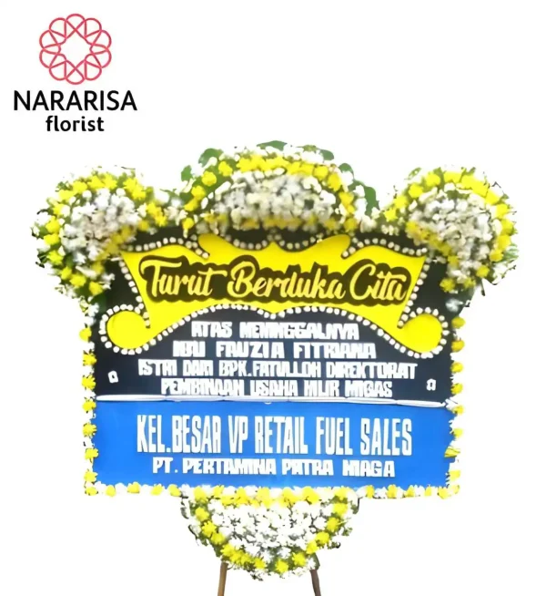 Karangan Bunga Papan Duka Cita DC - 14