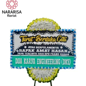 Karangan Bunga Papan Duka Cita DC - 18