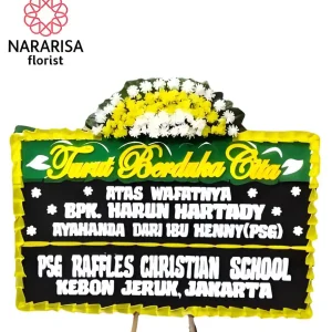 Karangan Bunga Papan Duka Cita DC - 07