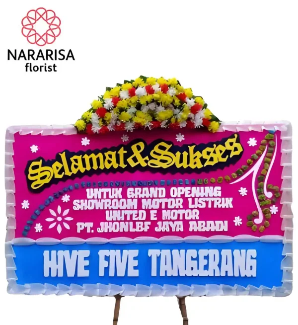 Karangan Bunga Papan Selamat PS - 02