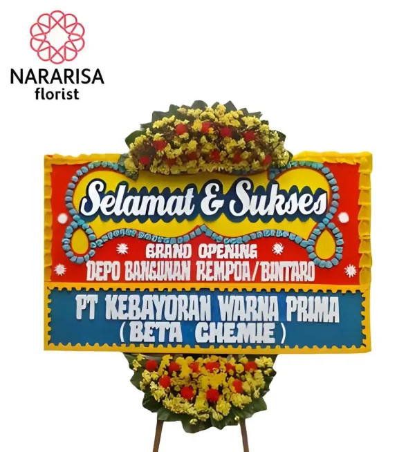 Karangan Bunga Papan Selamat PS - 01