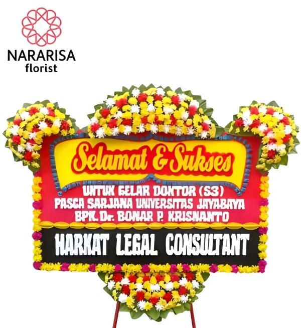 Karangan Bunga Papan Selamat PS - 05