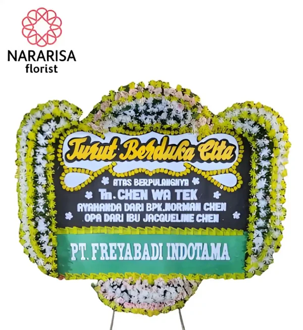 Karangan Bunga Papan Duka Cita DC - 15
